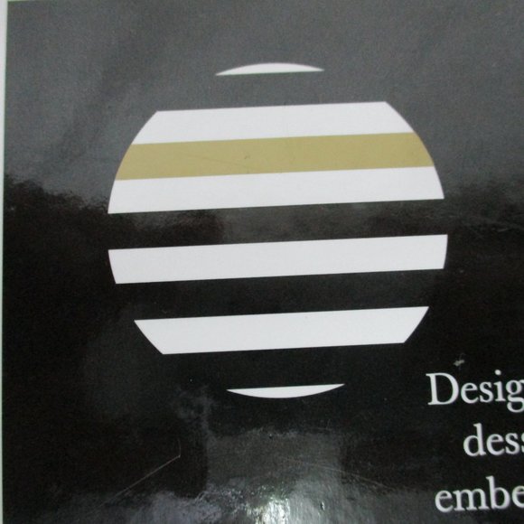 Macy's Designer Set 4 Dessert Salad Appetizer Plates 14K Gold Embellished 6” NEW - Picture 8 of 12